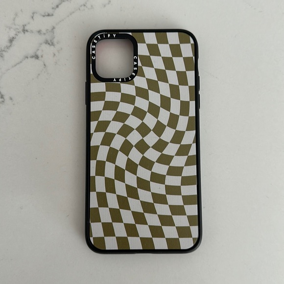 Casetify Other - CASETIFY GREEN/WHITE CHECKERED iPHONE 11 PRO MAX CASE